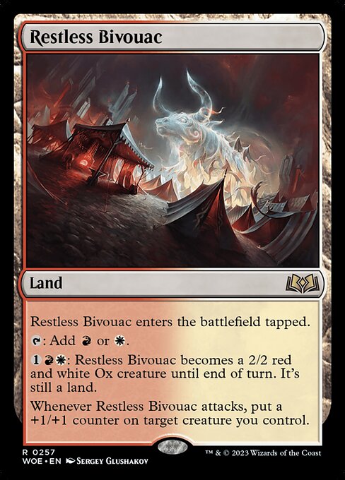 Restless Bivouac (257) - Wilds of Eldraine - Game On