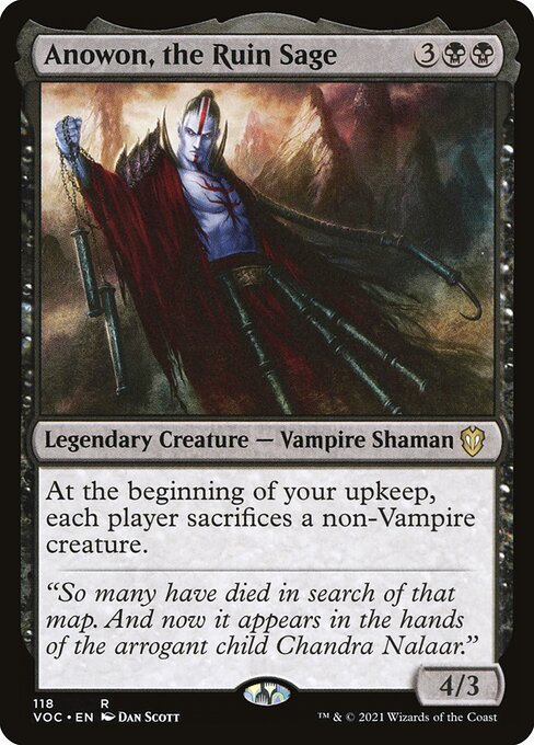 Anowon, the Ruin Sage (118) - Crimson Vow Commander - Game On