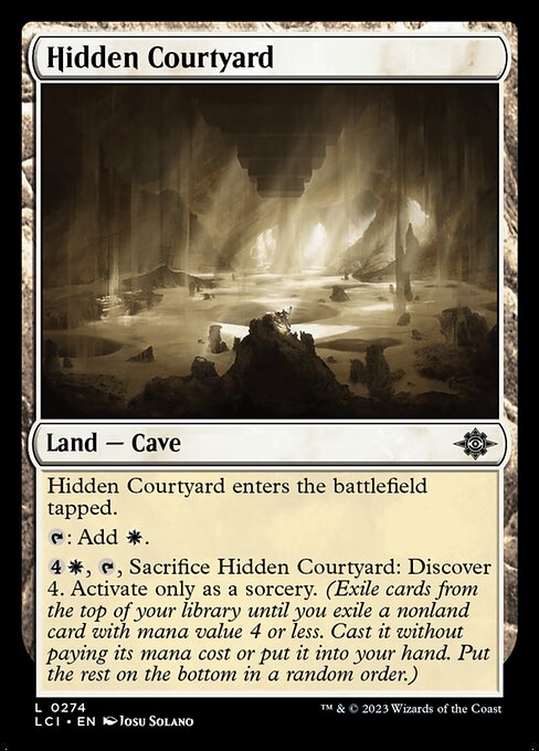 Hidden Courtyard (274) - The Lost Caverns of Ixalan - Game On
