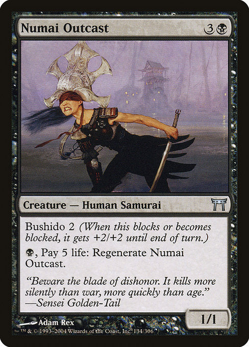Numai Outcast (134) (Foil) - Champions of Kamigawa - Game On