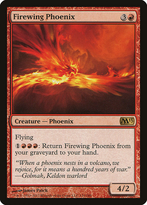 Firewing Phoenix (131) (Foil) - Magic 2013 - Game On