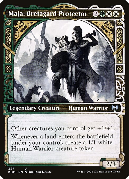Maja, Bretagard Protector (327) - SHOWCASE - Kaldheim - Game On