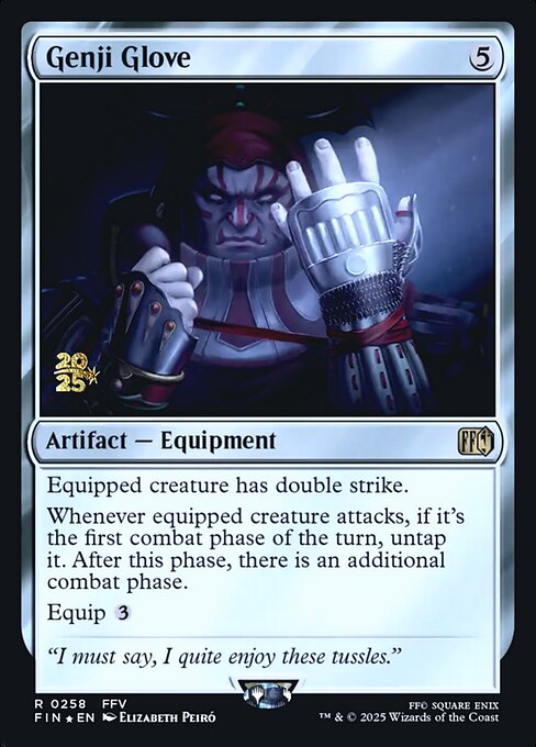 Genji Glove (258s) (Foil) - Final Fantasy Promos - Game On