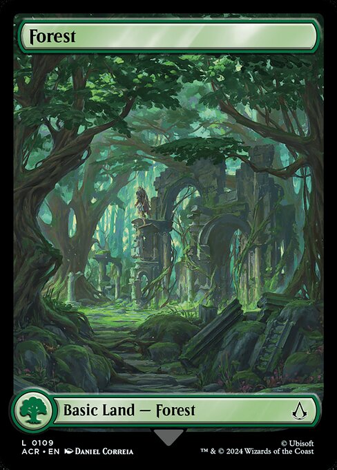 Forest (109) - FULL ART (Foil) - Assassin's Creed - Game On