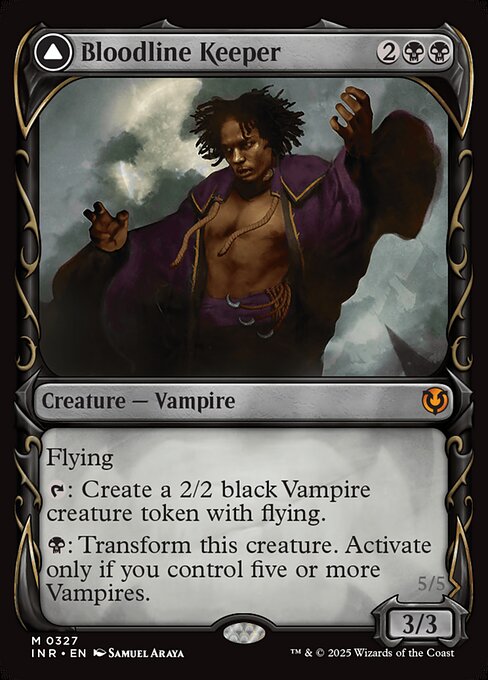 Bloodline Keeper // Lord of Lineage (327) - SHOWCASE - Innistrad Remastered - Game On