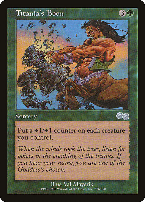 Titania's Boon (276) - Urza's Saga - Game On