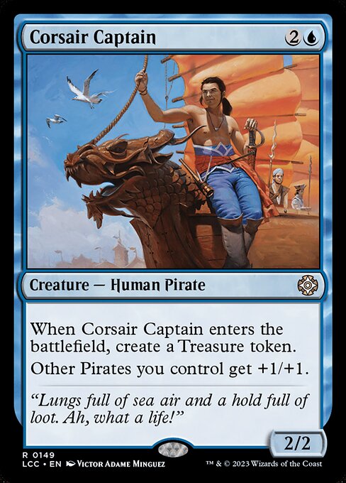 Corsair Captain (149) - The Lost Caverns of Ixalan Commander - Game On