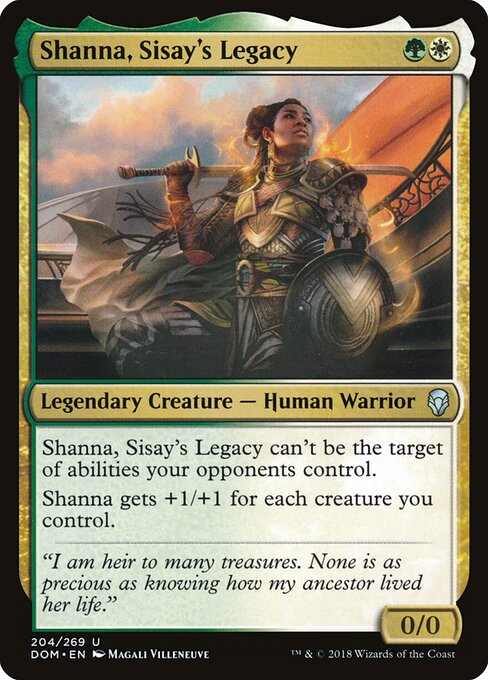 Shanna, Sisay's Legacy (204) - Dominaria - Game On