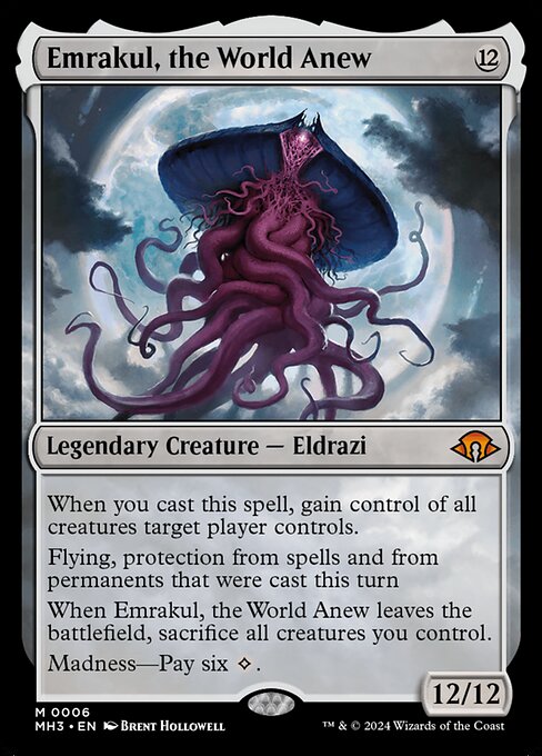 Emrakul, the World Anew (6) - FULL ART (Foil) - Modern Horizons 3 - Game On