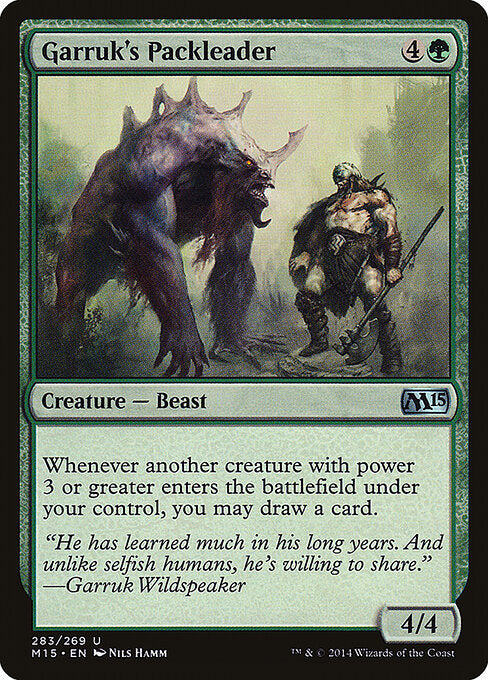 Garruk's Packleader (283) - Magic 2015 - Game On
