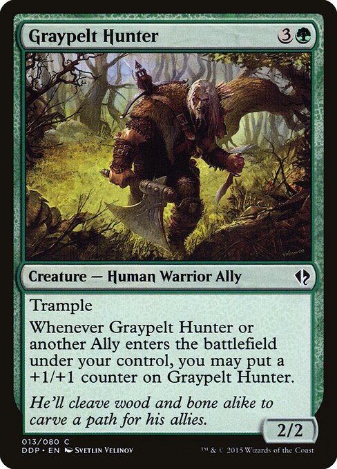 Graypelt Hunter (13) - Duel Decks: Zendikar vs. Eldrazi - Game On
