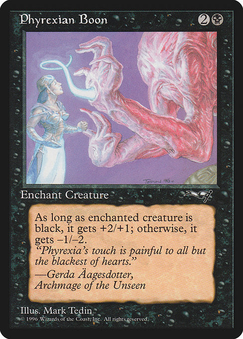 Phyrexian Boon (58a) - Alliances - Game On