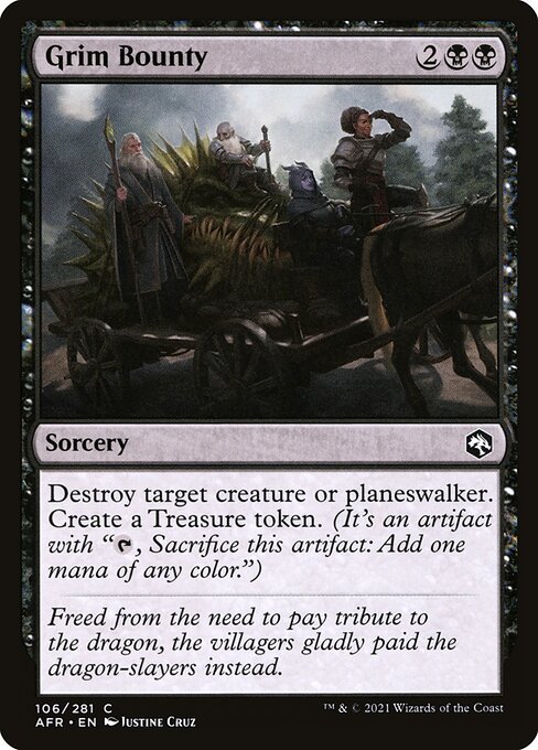 Grim Bounty (106) (Foil) - Adventures in the Forgotten Realms - Game On