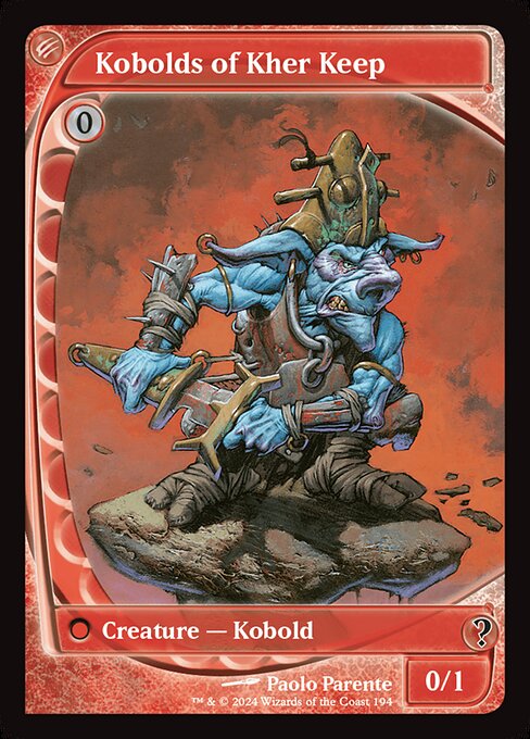 Kobolds of Kher Keep (194) - FULL ART (Foil) - Mystery Booster 2 - Game On