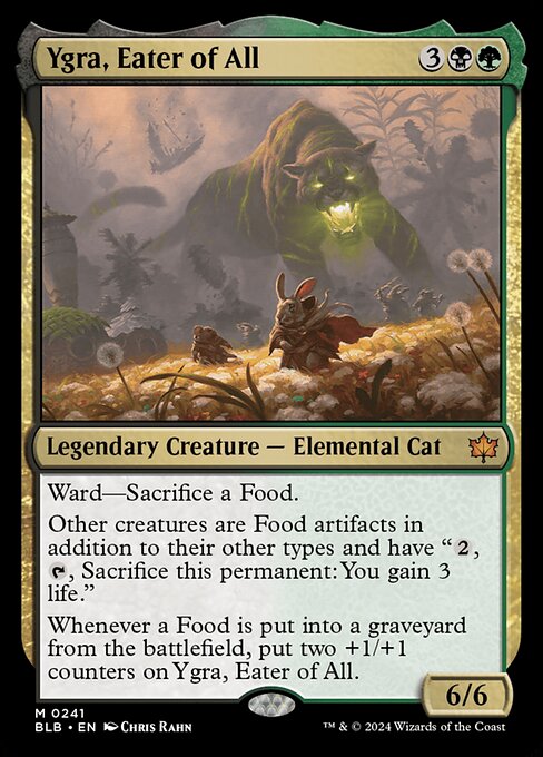 Ygra, Eater of All (241) - Bloomburrow - Game On