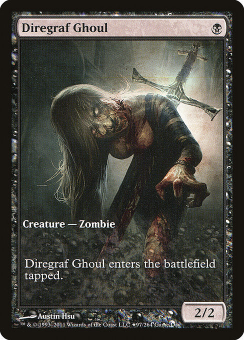 Diregraf Ghoul (97) - FULL ART - Innistrad Promos - Game On