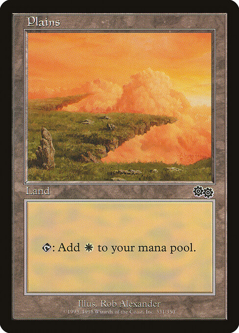 Plains (331) - Urza's Saga - Game On