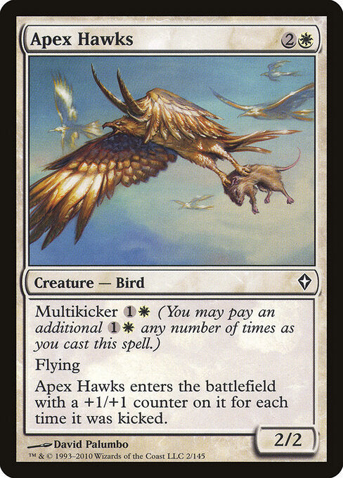 Apex Hawks (2) (Foil) - Worldwake - Game On