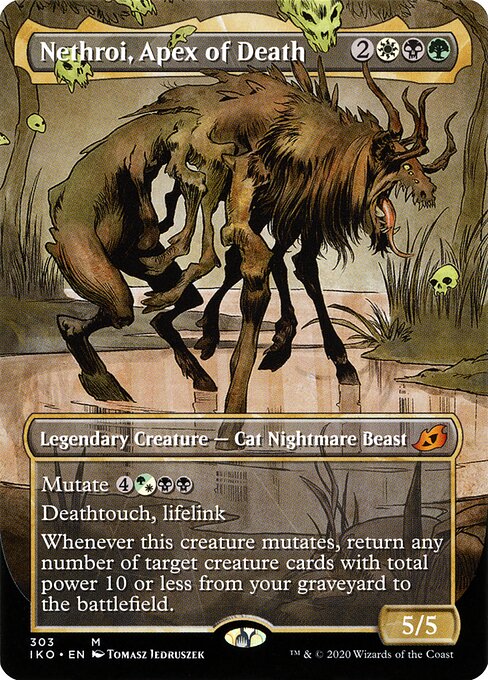 Nethroi, Apex of Death (303) - BORDERLESS - FULL ART - Ikoria: Lair of Behemoths - Game On