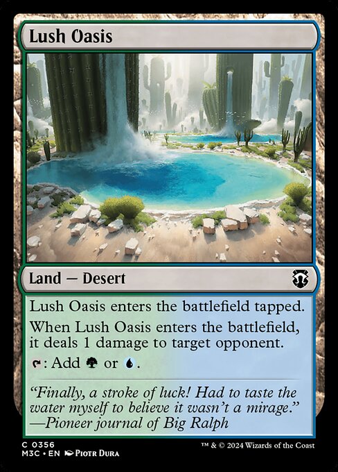 Lush Oasis (356) - Modern Horizons 3 Commander - Game On