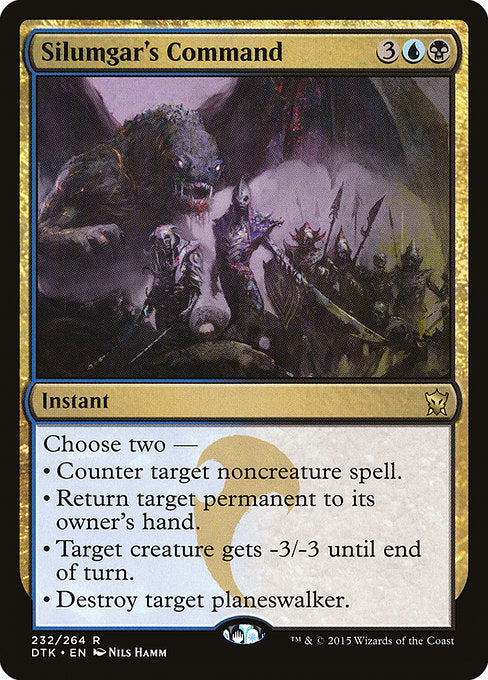 Silumgar's Command (232) - Dragons of Tarkir - Game On