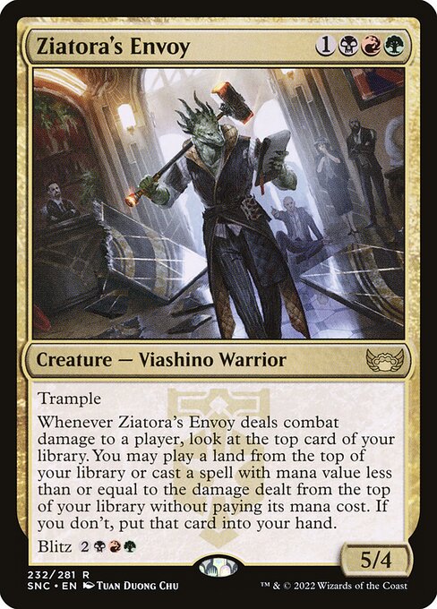 Ziatora's Envoy (232) (Foil) - Streets of New Capenna - Game On