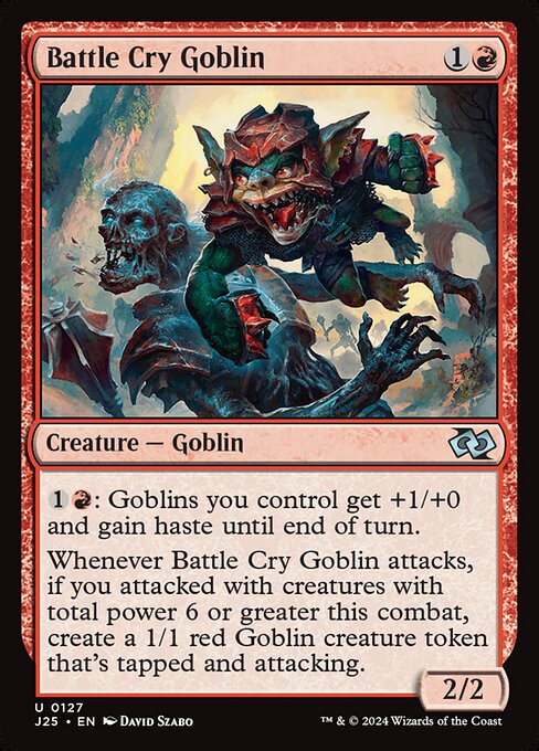 Battle Cry Goblin (127) - Foundations Jumpstart - Game On