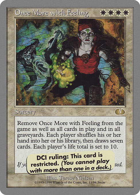 Once More with Feeling (11) - Unglued - Game On
