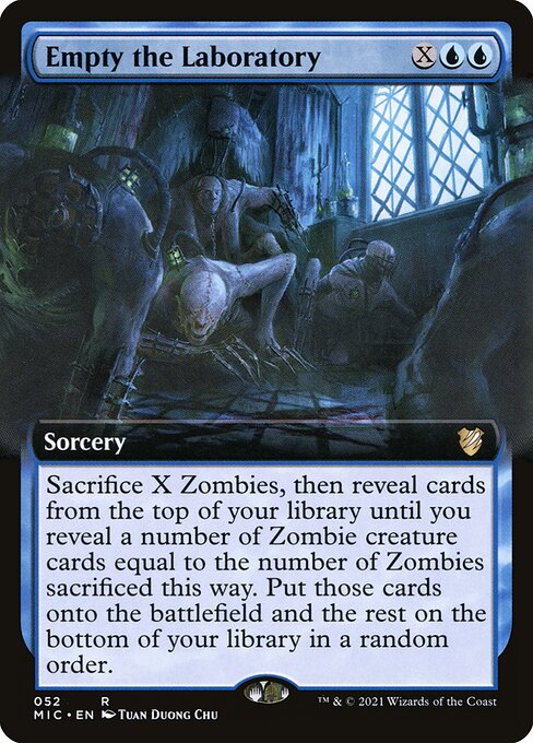 Empty the Laboratory (52) - EXTENDED ART - Midnight Hunt Commander - Game On