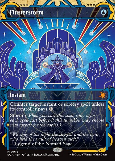Flusterstorm (18) - BORDERLESS - Secrets of Strixhaven Mystical Archive - Game On