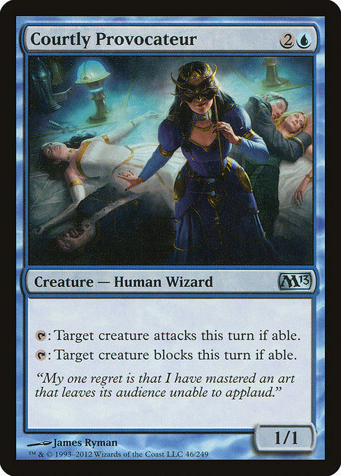 Courtly Provocateur (46) (Foil) - Magic 2013 - Game On