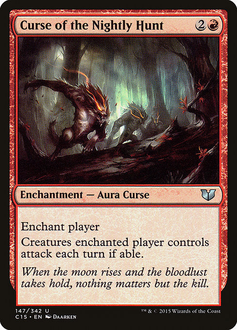 Curse of the Nightly Hunt (147) - Commander 2015 - Game On