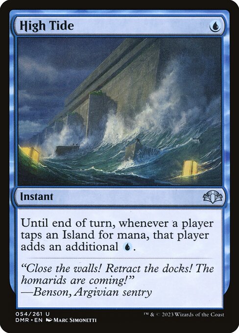 High Tide (54) (Foil) - Dominaria Remastered - Game On