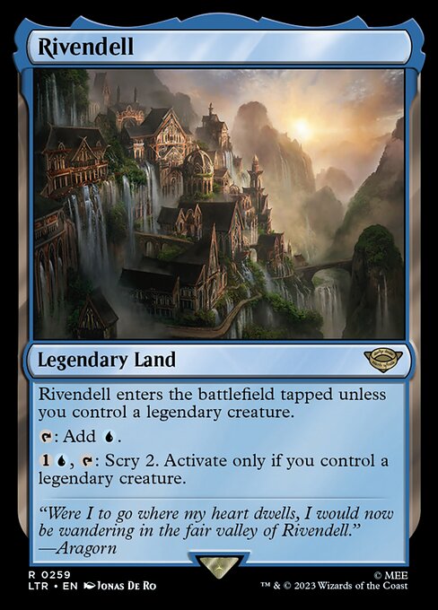 Rivendell (259) (Foil) - The Lord of the Rings: Tales of Middle-earth - Game On
