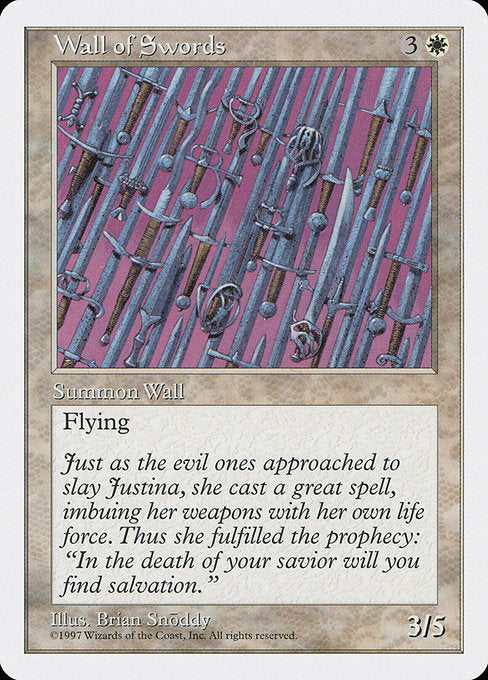 Wall of Swords (67) - Fifth Edition - Game On