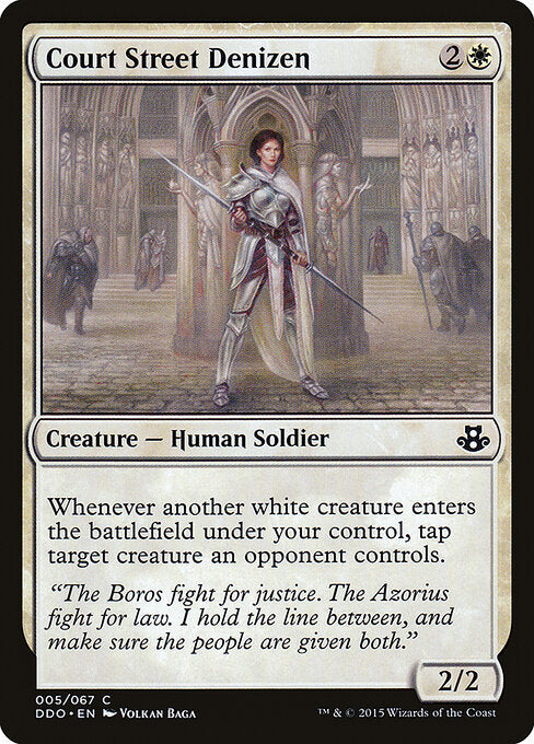 Court Street Denizen (5) - Duel Decks: Elspeth vs. Kiora - Game On