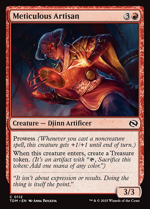 Meticulous Artisan (112) (Foil) - Tarkir: Dragonstorm - Game On