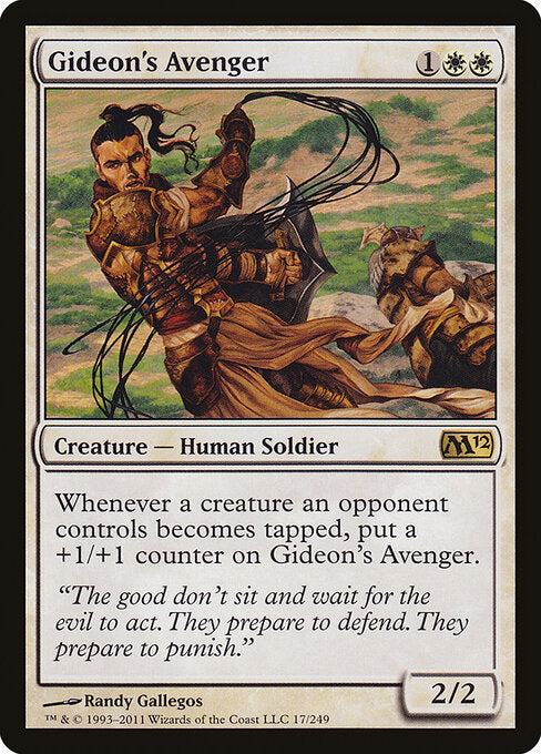 Gideon's Avenger (17) (Foil) - Magic 2012 - Game On