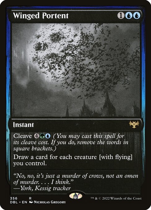 Winged Portent (356) - Innistrad: Double Feature - Game On