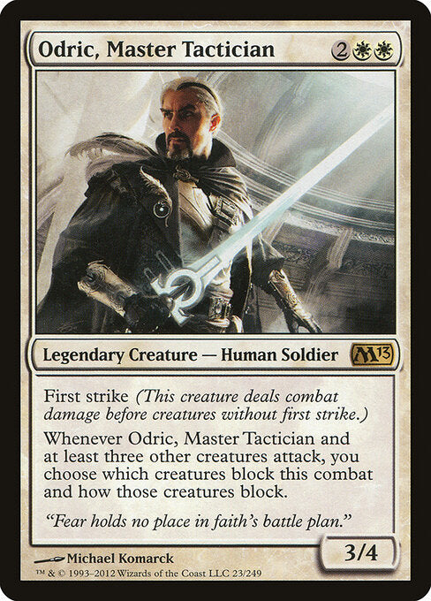 Odric, Master Tactician (23) (Foil) - Magic 2013 - Game On