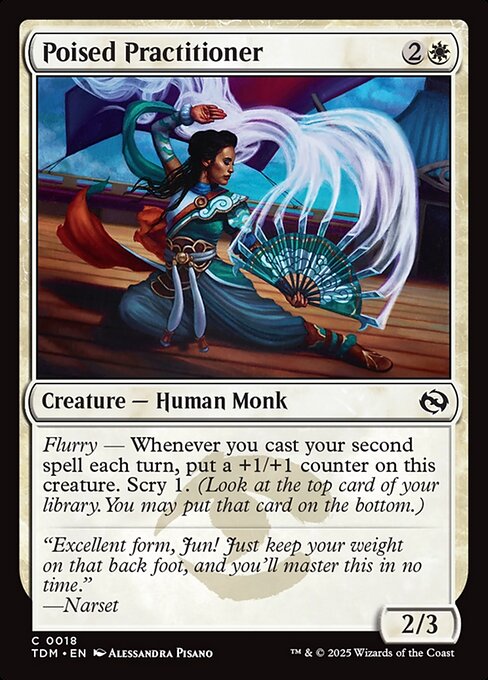 Poised Practitioner (18) - Tarkir: Dragonstorm - Game On