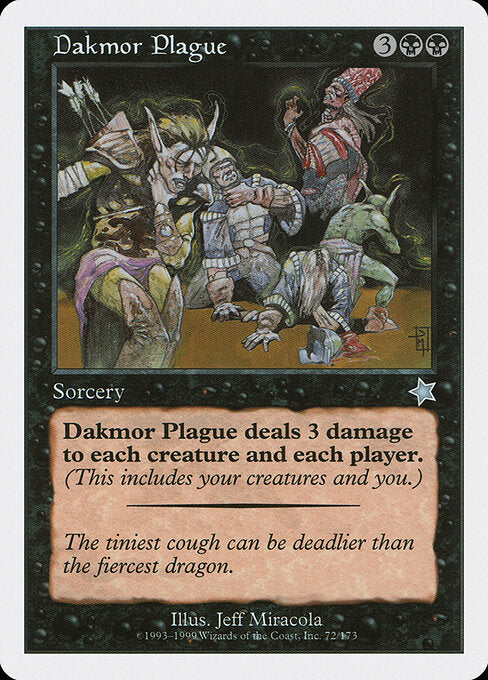 Dakmor Plague (72) - Starter 1999 - Game On