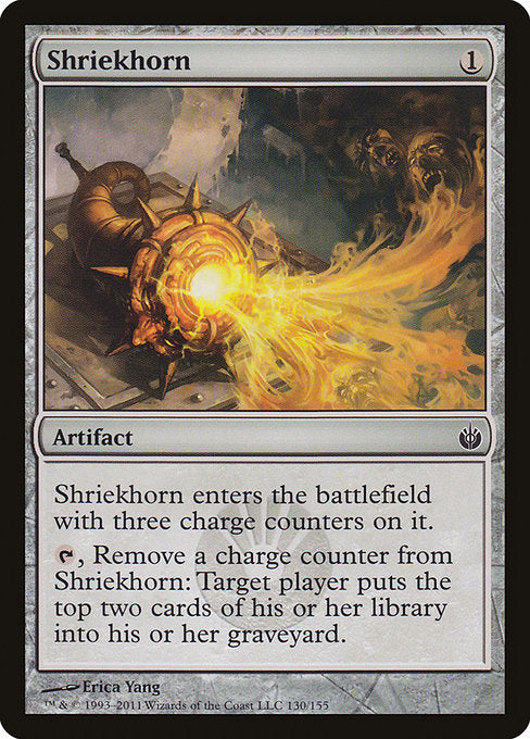 Shriekhorn (130) - Mirrodin Besieged - Game On