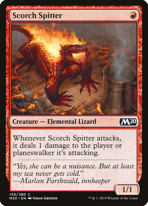 Scorch Spitter (159) - Core Set 2020 - Game On