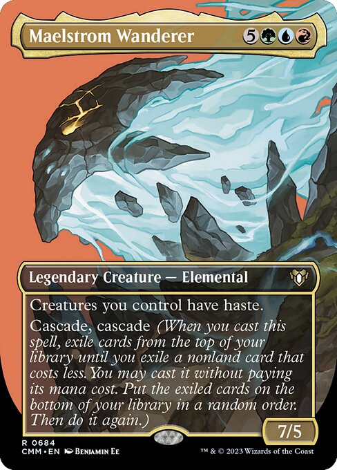 Maelstrom Wanderer (684) - BORDERLESS - FULL ART - Commander Masters - Game On