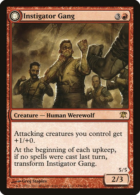 Instigator Gang // Wildblood Pack (149) (Foil) - Innistrad - Game On
