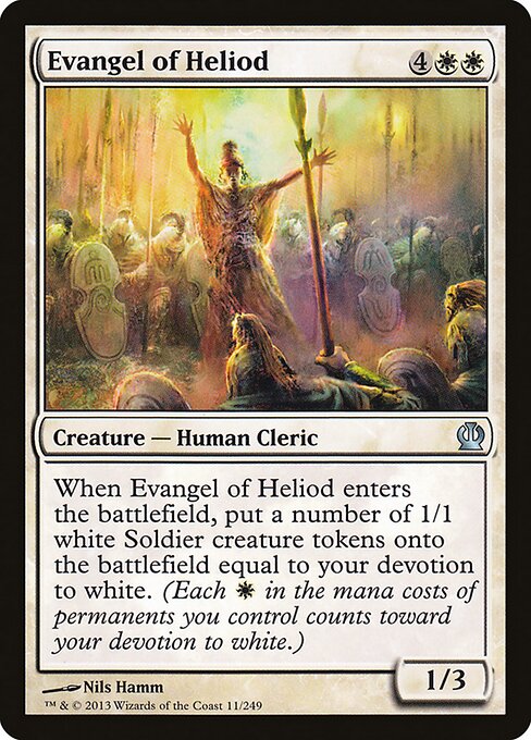 Evangel of Heliod (11) (Foil) - Theros - Game On