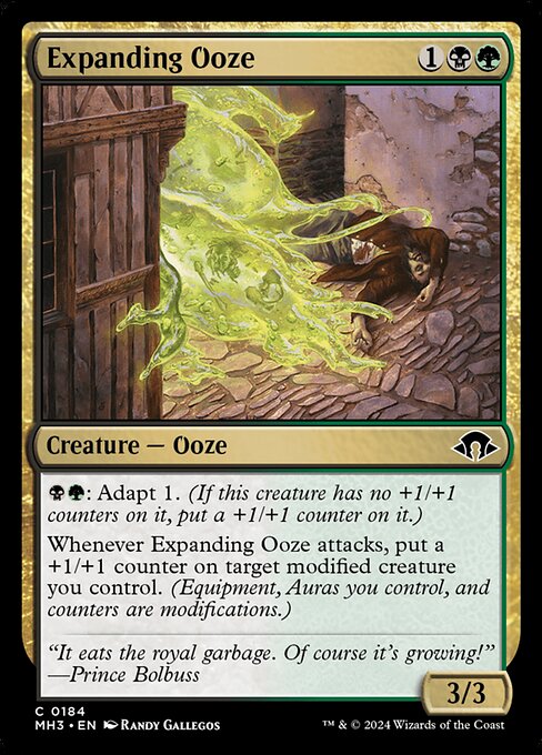 Expanding Ooze (184) (Foil) - Modern Horizons 3 - Game On