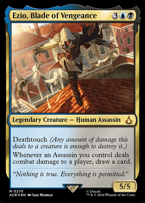 Ezio, Blade of Vengeance (275) (Foil) - Assassin's Creed - Game On