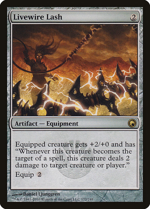 Livewire Lash (172) (Foil) - Scars of Mirrodin - Game On